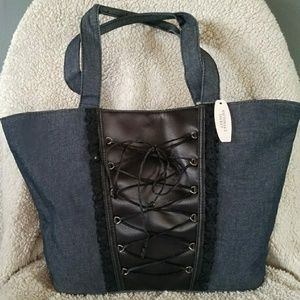 SALE Victoria's Secret Lace up Tote